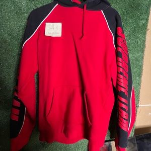 Supreme Colourblock Logo Hoodie